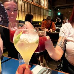Delicious selections of "artist's" drinks at the Blue Note