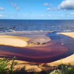 Die Querung der Mündung ist für uns nicht machbar!