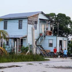 Local house on Caye Caulker.