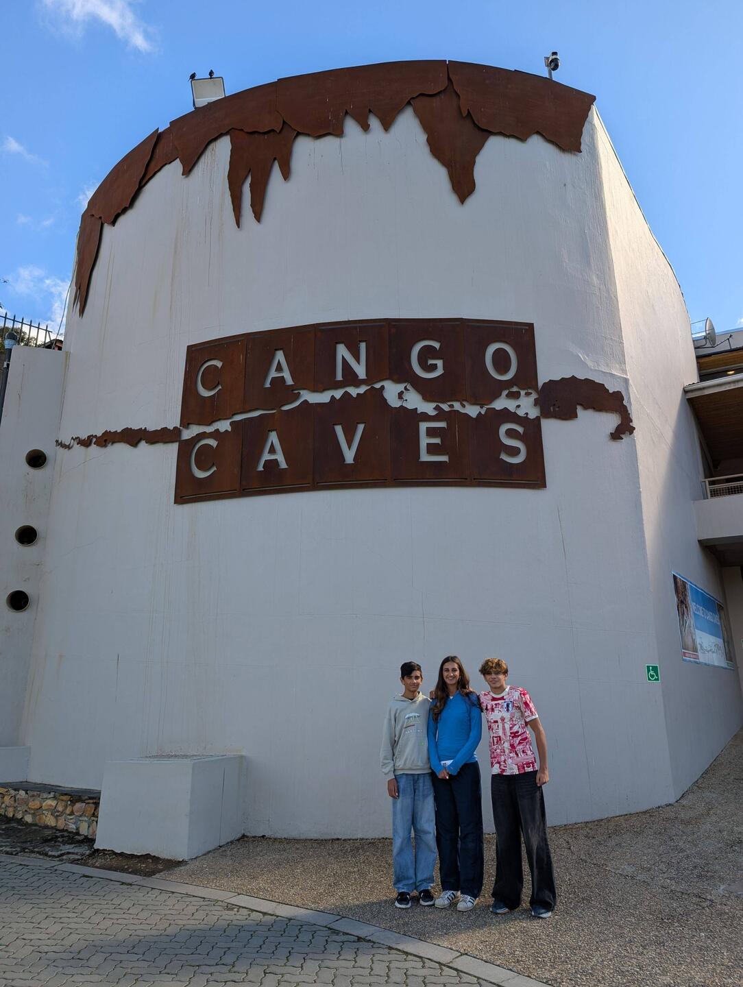 Outside Cango Caves