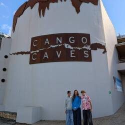 Outside Cango Caves