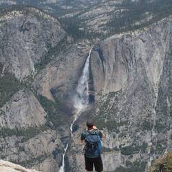 Upper, Middle + Lower Yosemite Falls