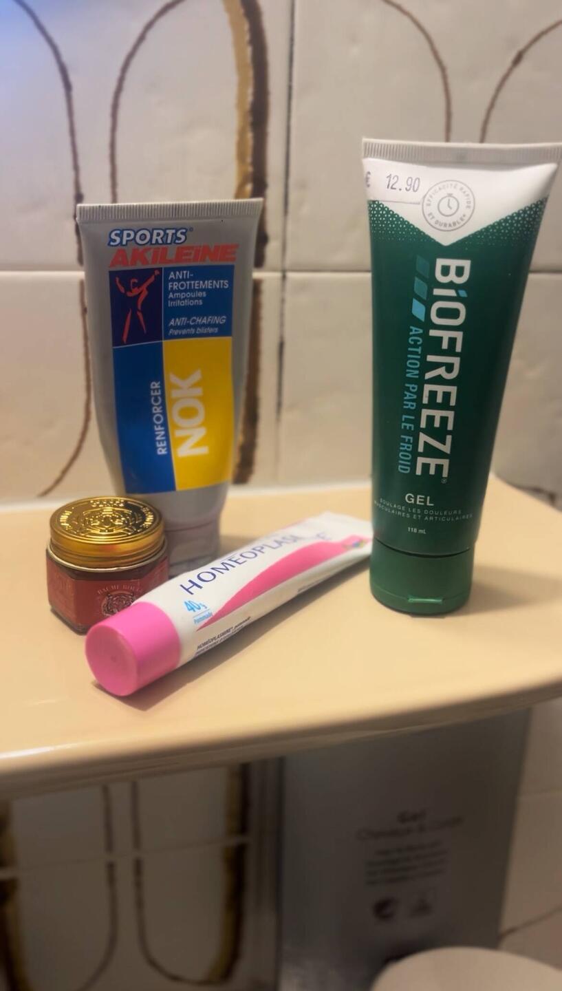 Le kit du cycliste blessé