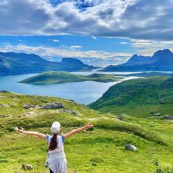 Randonnée de Kvalvika Beach