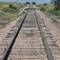 Apparent 1800's train track prior to development into the gravel cowboy trail