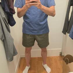 Shopping after loosing the suitcase.