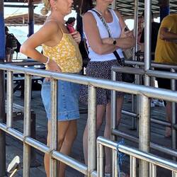 Hopeful of getting on the 12.30 boat from Kusamba