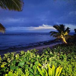 Das Wasser ging kurz wenige Meter zurück und stieg dann wieder auf das normale Niveau an