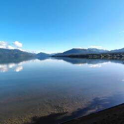 Kinaskan Lake am Morgen