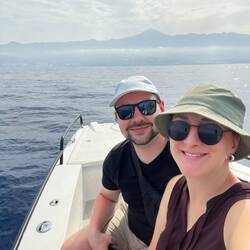 Der Teide im Hintergrund