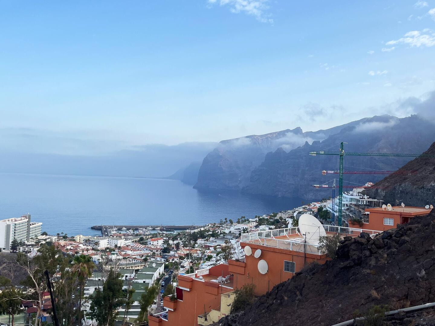 Los Gigantes von oben