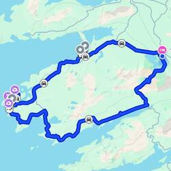 Die gesamte Tour im Überblick