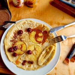 Apfelpannekuchen