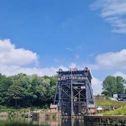Anderton Boat Lift seen from the Weaver