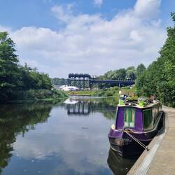 Mooring within sight of the 'Cathedral of the Canals'