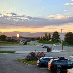 Blick aus dem Appartement