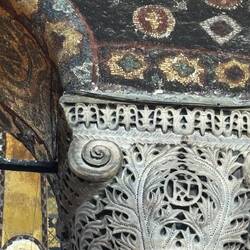 Left over gold mosaic