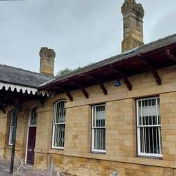 The front of Bakewell Station