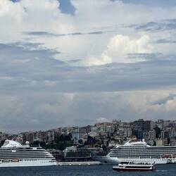 Where the cruise ships berth