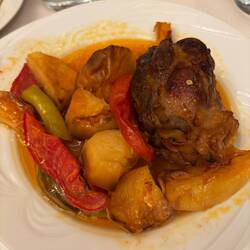 Lamb shanks for lunch