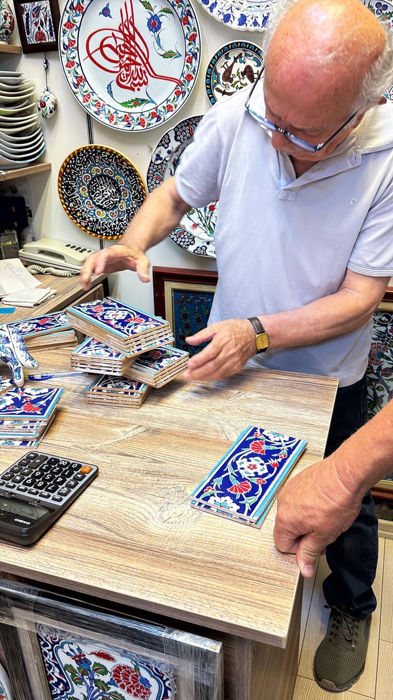 Having my tiles packed