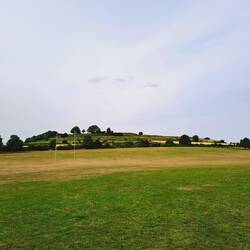 Blick zum Old Sarum Castle