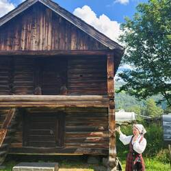 The doors and openings to the homes were kept small to keep the heat in.