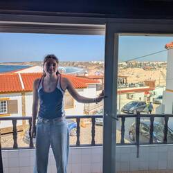 Bester Blick auf Wellen, Strand und Steilküste ever!