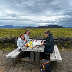 Today, no stunning lunch location