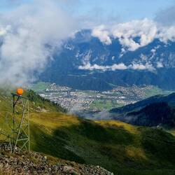 Ins Inntal nach Schwaz gehts runter...