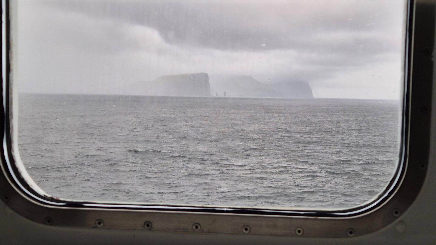 Färöer nur aus der Kabine