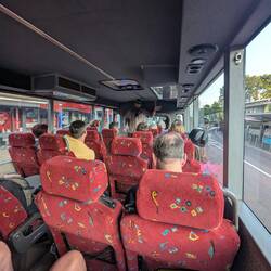 A few extra seats, but if its not next to you, it can feel a bit cramped