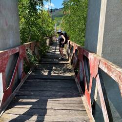 Brücke mit Abenteuerfaktor