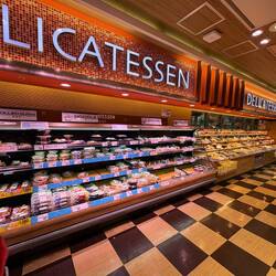 Amazing supermarket prepared foods section