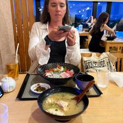 Pretty as a picture! The meals were always photo-worthy