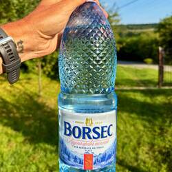 Gestern wurde mir doch tatsächlich statt Wasser eine Flasche Schnaps in die Hände gedrückt.