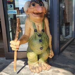 There were lots of trolls throughout Norway.