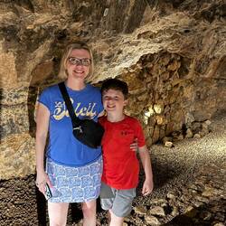 Inside the Dragon's Den cave