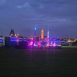 Un emplacement du camping d'hier