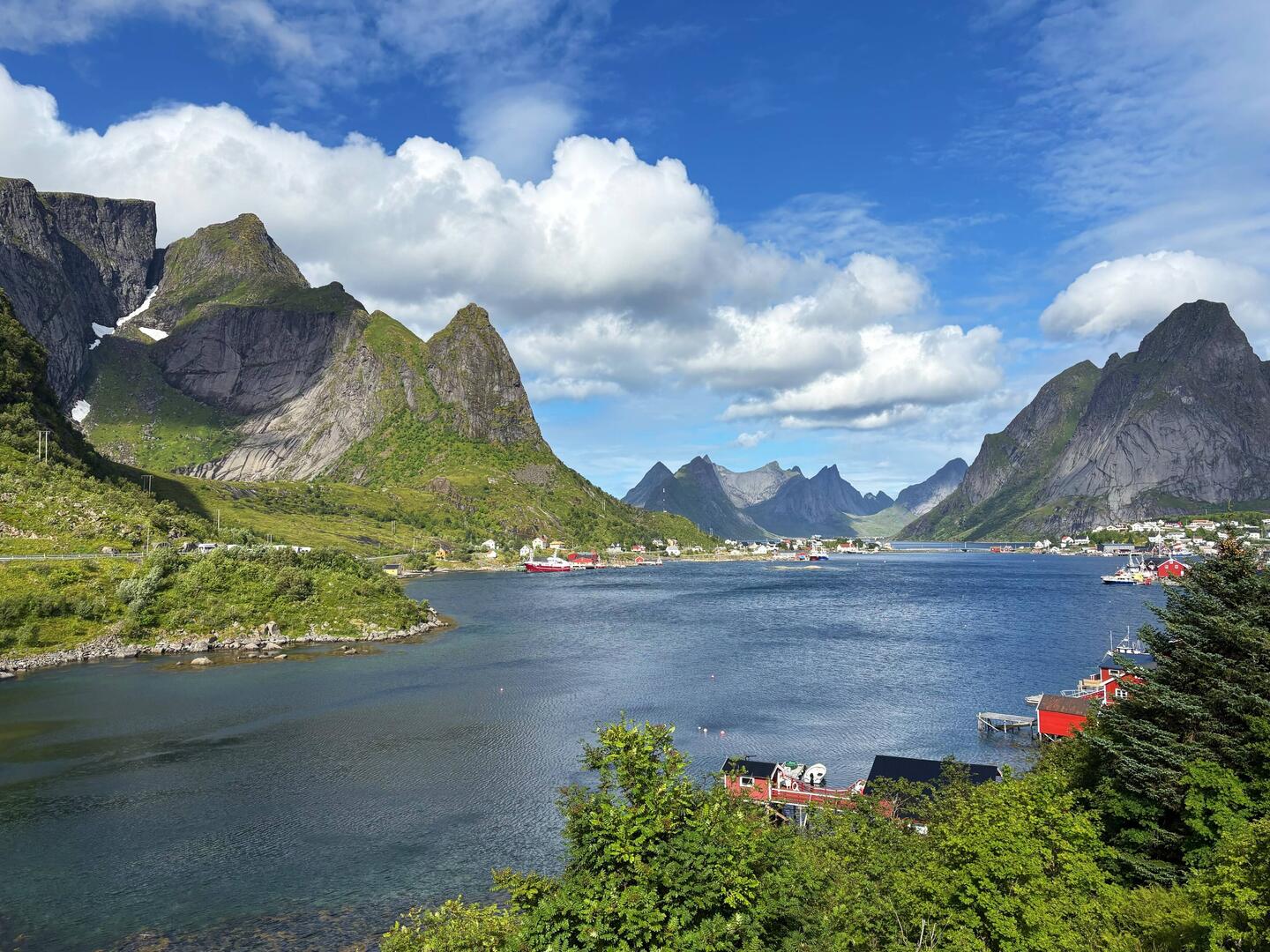 Ausblick bei Reine