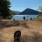 Badepause am Lake Crescent