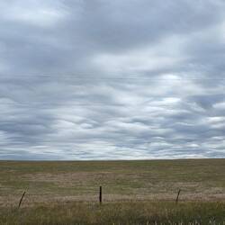 Range with interesting clouds