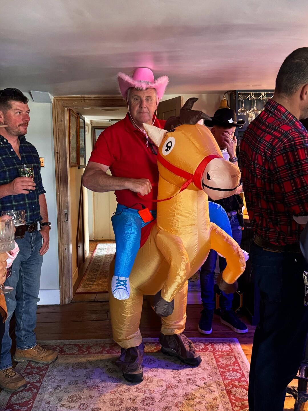 Nick's fancy dress costume
