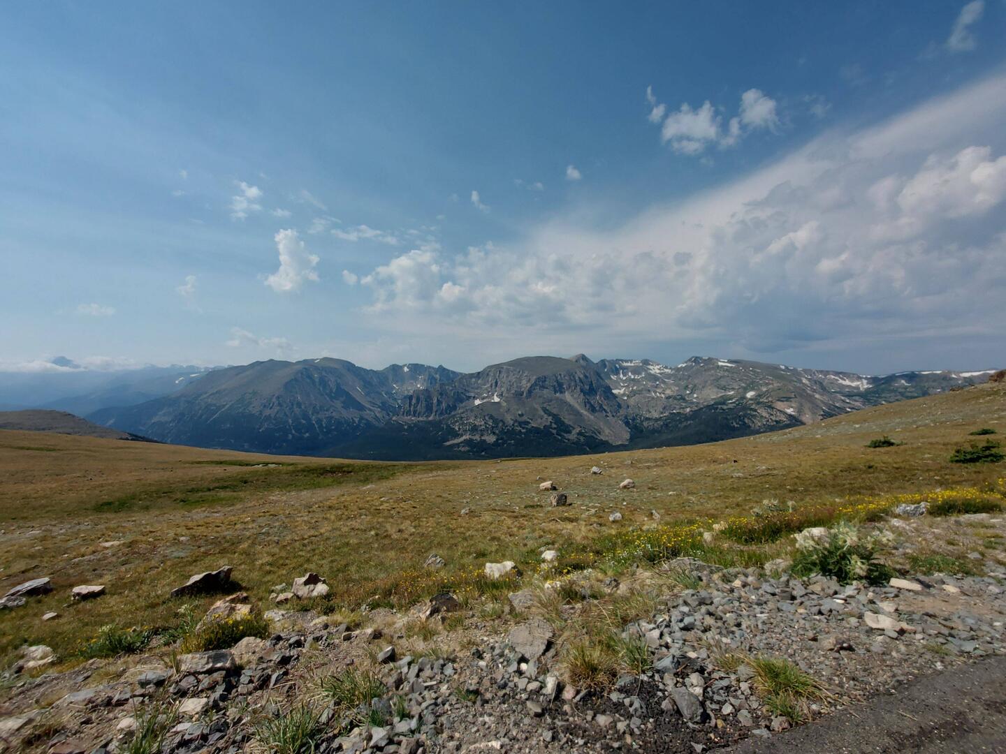 Das letzte Stück des Rocky Mountains NP, das ich noch nicht befahren hatte.