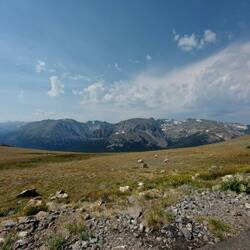 Das letzte Stück des Rocky Mountains NP, das ich noch nicht befahren hatte.