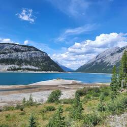 Viele schöne Seen begleiteten uns auf dem Weg nach Banff