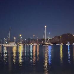 Auf dem Rückweg zum Dingi