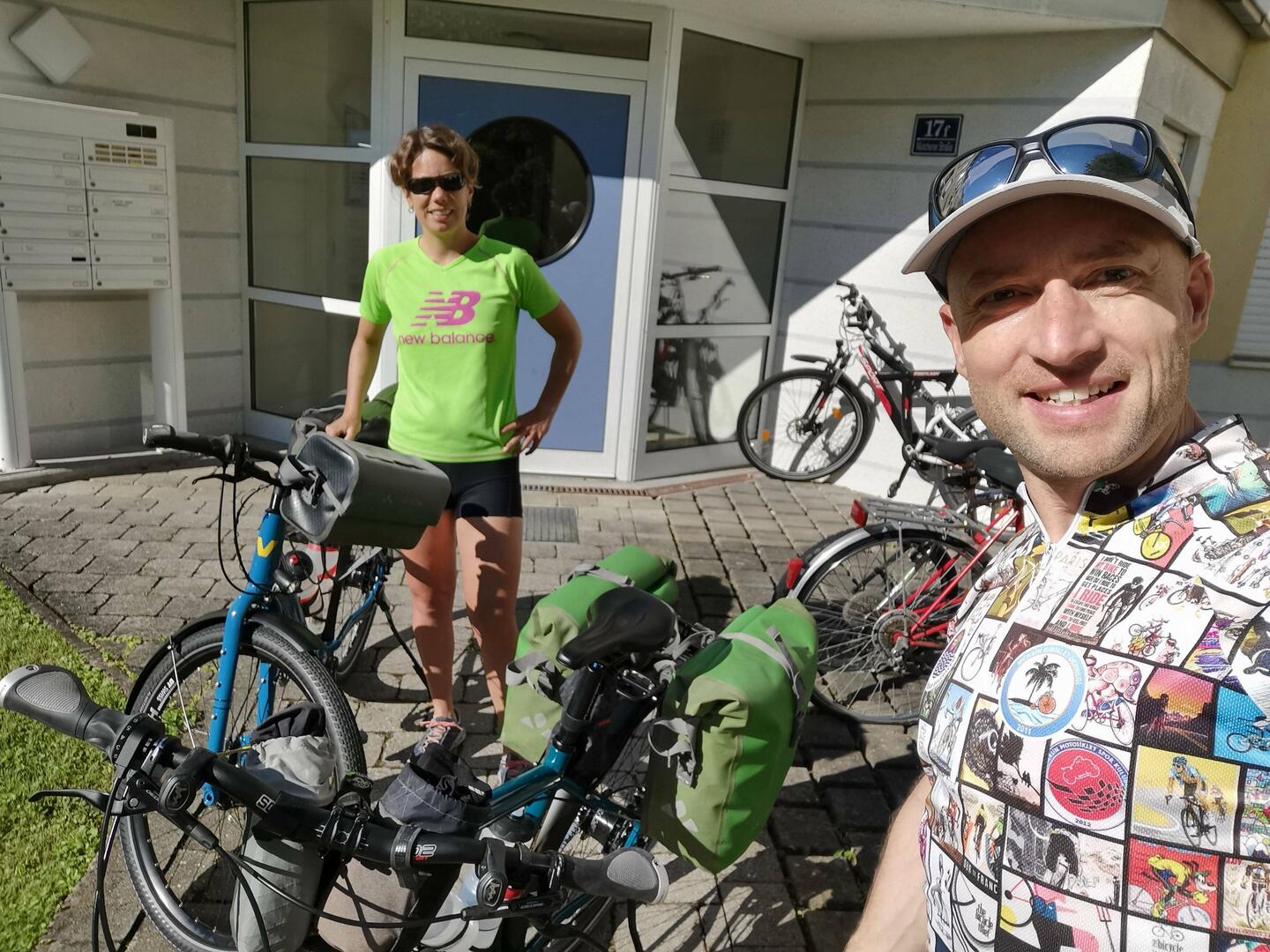 Start von der Haustür