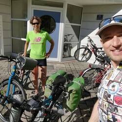 Start von der Haustür