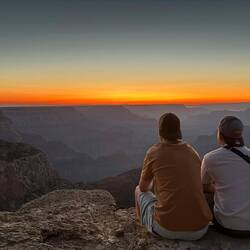 Sonnenuntergang am Grand Canyon